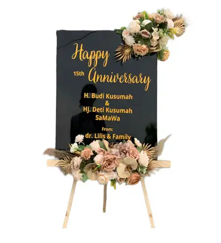 Papan Bunga Akrilik Karangraharja